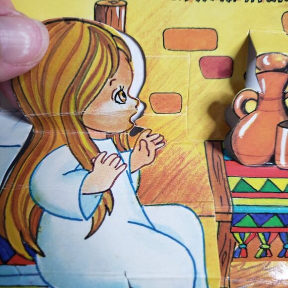 Adorable Christian Kids Bible Pop Up Jesus Childrens Story Book - Picture 6 of 15